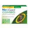 NexGard Combo roztok 3 x 0,9 ml na vonkajšiu aplikáciu na kožu pre mačky 2,5 - 7,5 kg