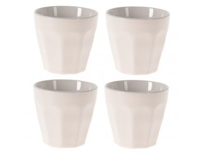 Hrnek na kávu porcelán sada 4 ks 90 ml