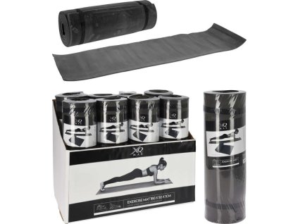 XQMAX Fitness podložka na jógu černá 180 x 50 cm KO-8EC000000