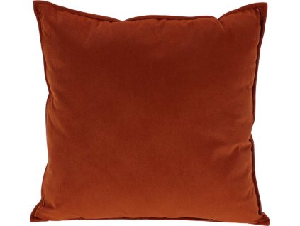 HOMESTYLING Polštář dekorační 45 x 45 cm ESSENTIALS korálová červená KO-HZ1012070