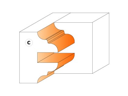 CMT Nůž pro C694015 - pár žiletek C1 25x29,8x2mm