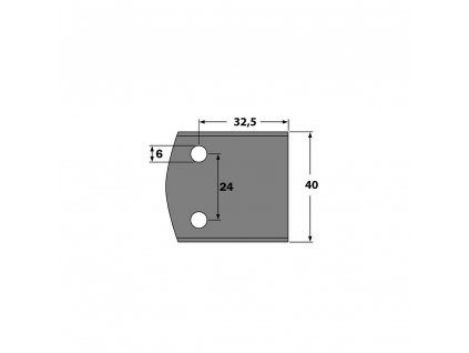 IGM Blanket omezovačů - LB32,5-40x16x4mm SP 2ks