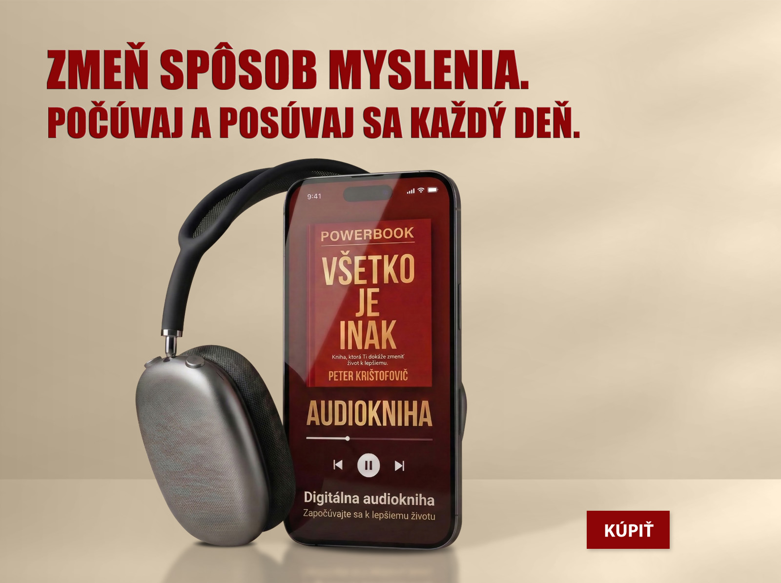 Powerbook vsetko je inac audiokniha