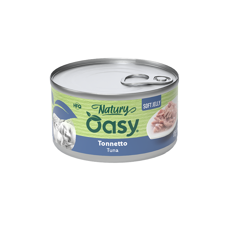 Oasy Natury Soft Jelly Tuna – kapsička pre mačky – transparentné oficiálne balenie