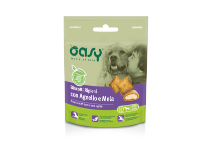 Oasy Biscotti Cane Agnello e Mela