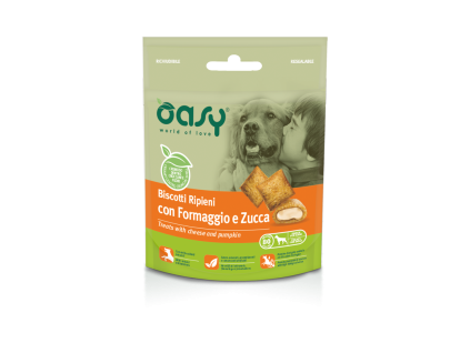 Oasy Biscotti Cane Formaggio e Zucca
