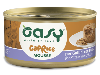 Oasy Caprice MOUSSE for Kittens with Chicken