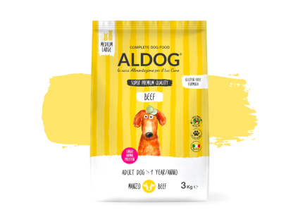 Aldog beef medium large