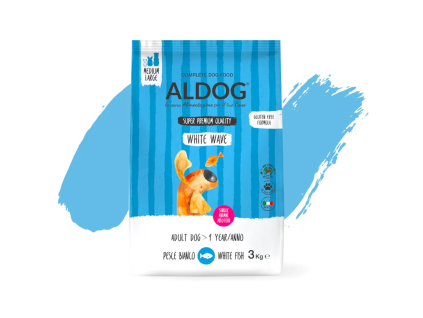 Aldog White wave Medium Large