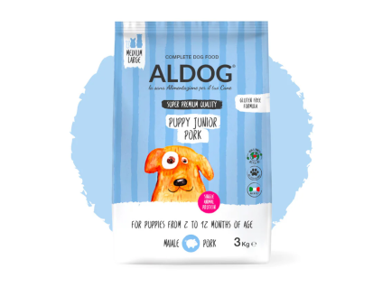 Aldog puppy junior pork medium large