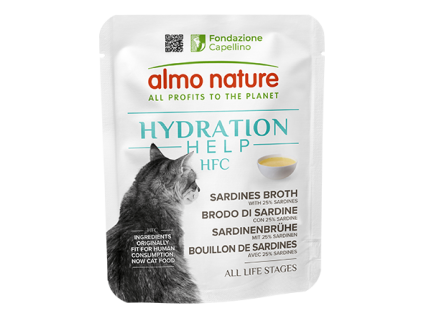 Almo Nature HFC Hydration Help Sardines Broth with Sardines 50g Petrium