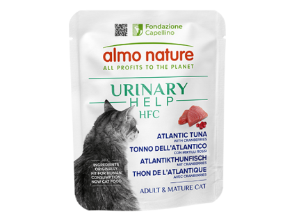 Almo Nature HFC Urinary Help Atlantic Tuna with Cranberries 50g Petrium