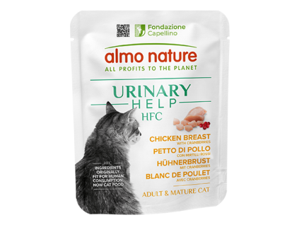Almo Nature HFC Urinary Help Chicken Breast with Cranberries 50g Petrium
