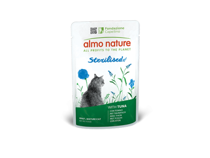 Almo Nature Sterilised 70g Petrium