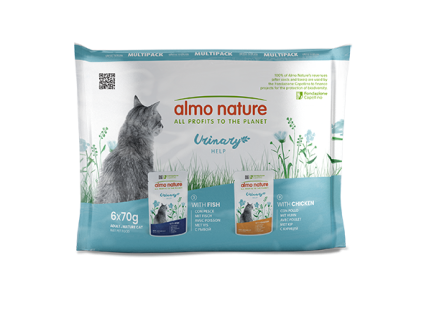 Almo Nature Urinary Help Multipack kura ryba Petrium