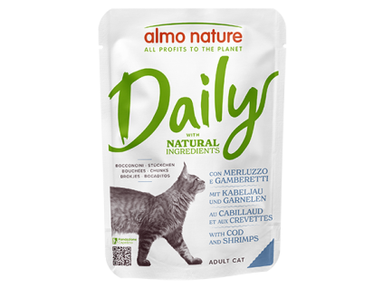 Almo Nature Daily with Cod and Shrimps Petrium
