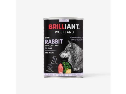 Brilliant Wolfland withRabbit Broccoli and Quinoa Petrium