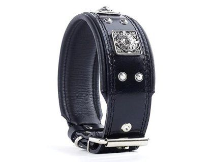 eros all black dog collar web 1 1208