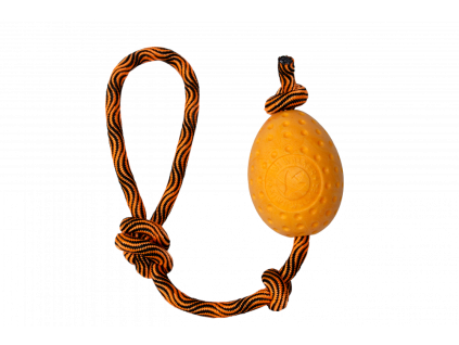 Kiwi Walker oranžová plávajúca hračka pre psa vajíčko Petrium