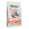 Oasy Monoprotein Formula Puppy & Junior Small/Mini Salmon - granule pre psy 800 g