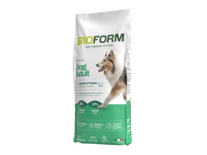 Bio Form dog adult all breeds s jahňacím mäsom a zemiakmi