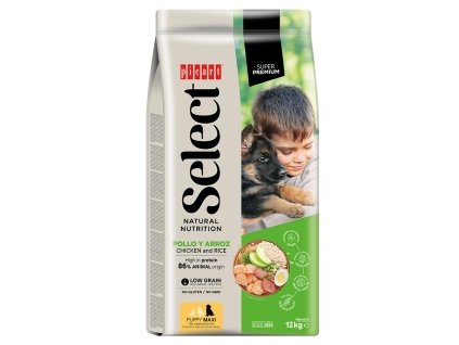 Select Puppy Maxi Chicken & Rice Large Breed 12kg