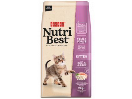 NutriBest Kitten Chicken & Rice 2 kg