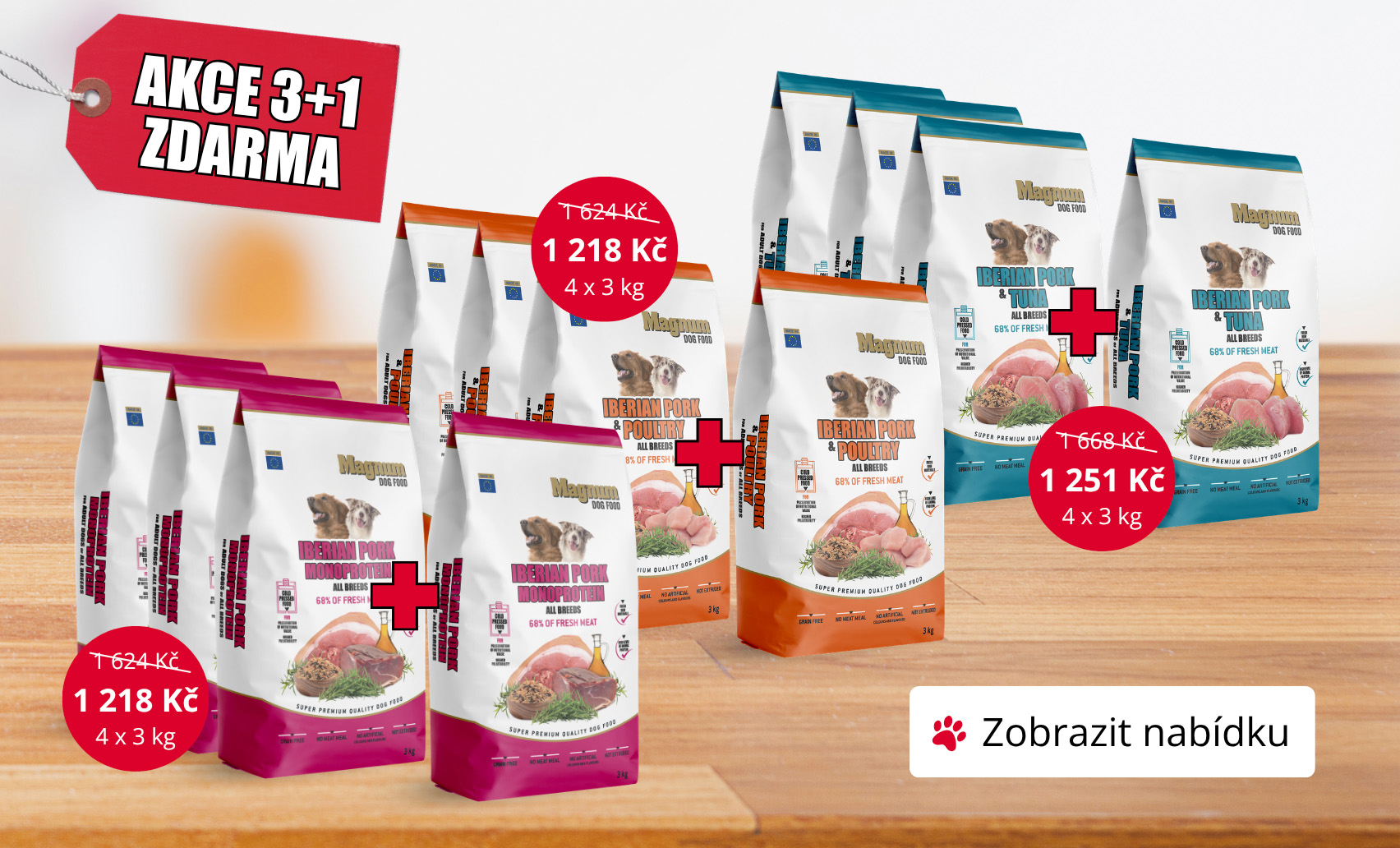 Magnum granule 3+1 ZDARMA