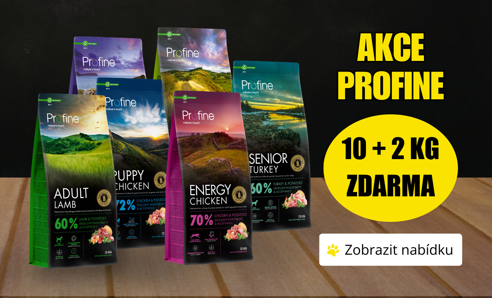Profine 10+2 ZDARMA