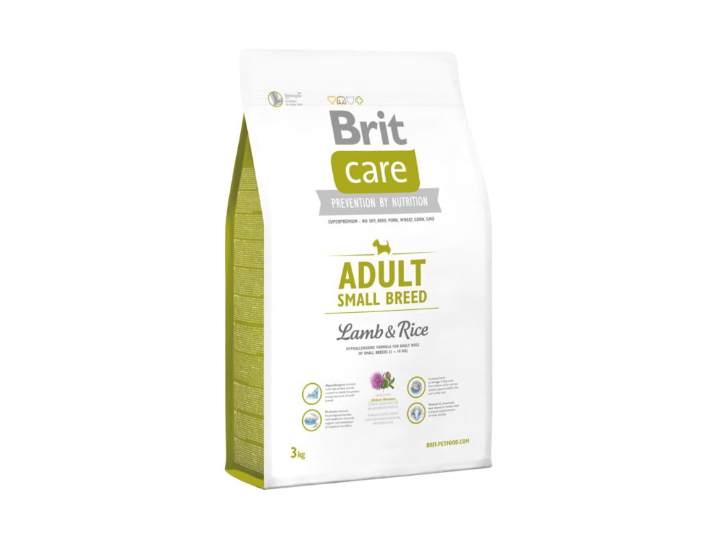 Brit Care Adult Small Breed Lamb & Rice 3 kg