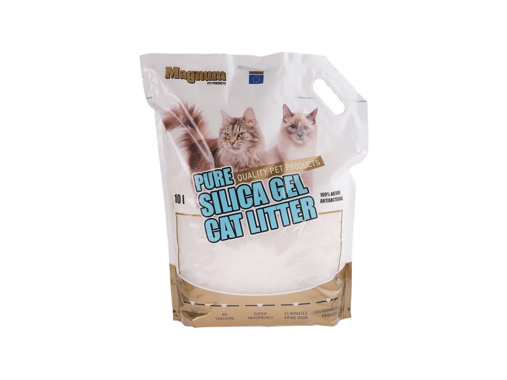 Magnum Silica gel cat litter 10l