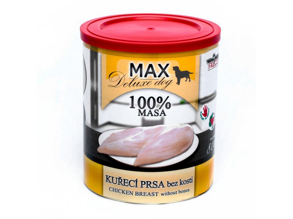 MAX deluxe kuřecí prsa bez kosti 800 g