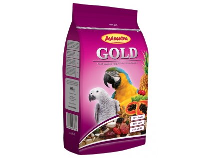 Avicentra Velký Papoušek GOLD 850 g