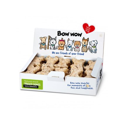 3219 bow wow naturalni kost s drstkami 27ks
