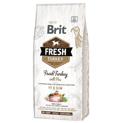 Brit Fresh Turkey & Pea Light Fit & Slim 12 kg