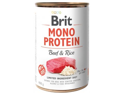 Brit Mono Protein Beef & Rice 400 g