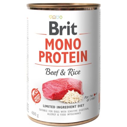 8076 brit mono protein beef brown rice 400g 3 1 zdarma