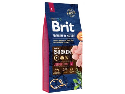 5361 brit premium by nature junior l 15kg