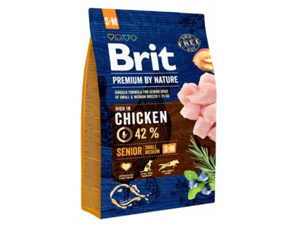 5352 brit premium by nature senior s m 3kg