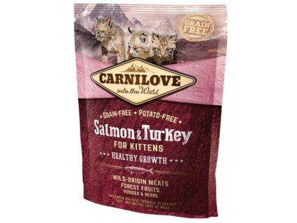 Carnilove Cat Salmon & Turkey for Kittens 400 g