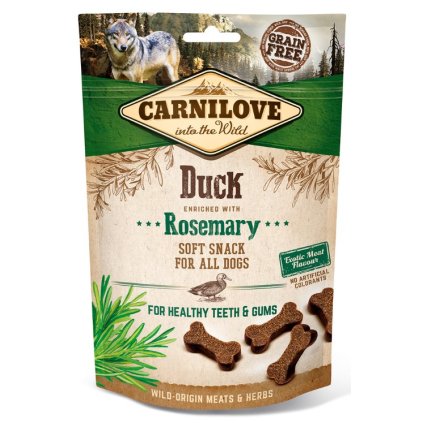 Carnilove Dog Semi Moist Snack Duck & Rosemary 200 g