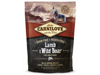 Carnilove Lamb & Wild Boar for adult 1,5 kg