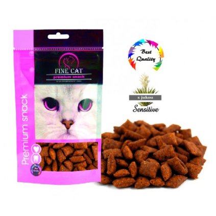 Fine Cat polštářek Ryba 100 g