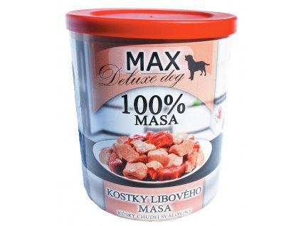 MAX deluxe kostky libové svaloviny 800 g