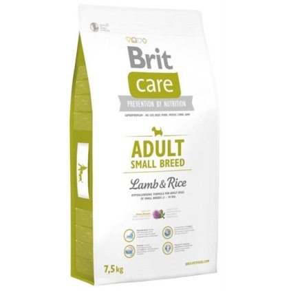 Brit Care Adult Small Breed Lamb & Rice 7,5 kg