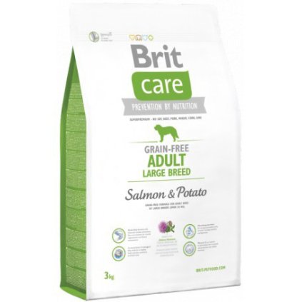 Brit Care Grain-free Adult Large Breed Salmon & Potato 3 kg