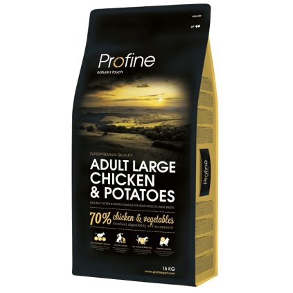NEW Profine Adult Large Breed Chicken & Potatoes 15 | Tenesco.cz