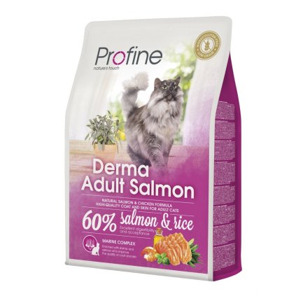 4395 1 new profine cat derma adult salmon 2kg