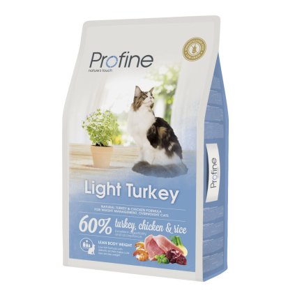 4416 new profine cat light turkey 10kg
