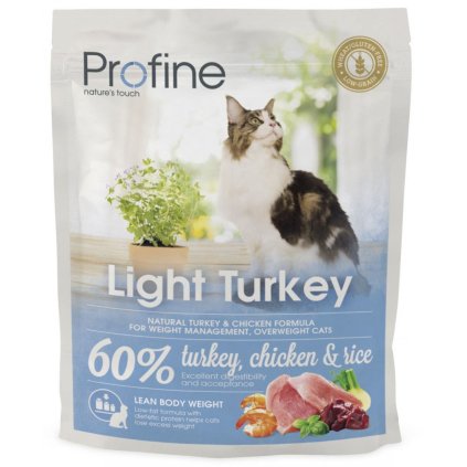 4410 new profine cat light turkey 300g